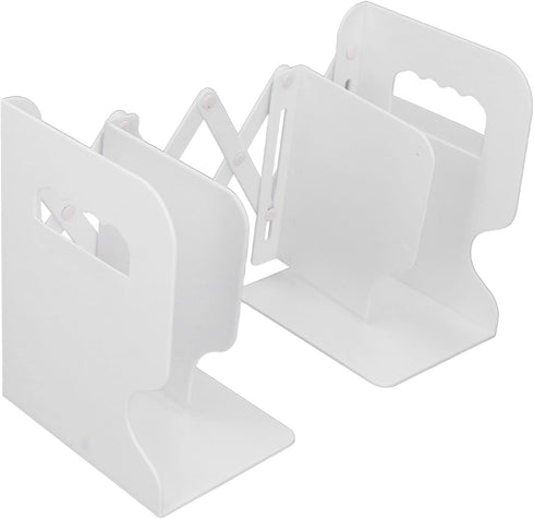 Zerodis Desk Book Holder for Shelves Adjustable Book Ends,Desk Holder PP Retractable Anti Slip Organizer Organizer