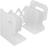 Zerodis Desk Book Holder for Shelves Adjustable Book Ends,Desk Holder PP Retractable Anti Slip Organizer Organizer