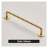 Generic 2.52"-15.74" Cabinet(C-3255-160-dizuo) Minimalism Gold Long Furniture Handles Wardrobe Kitchen Cupboard