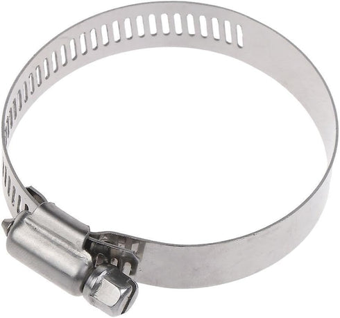 Stainless Steel Hose Clamps Adjustable 1" - 3-1/4" Worm Gear Hose Clamps 10 PCS Hose Clamp Stainless Steel Micro Size 44 SAE 44 Pipe Clamp for Automotive Mechanical Household and Plumbing Application