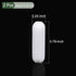 YOKIVE 2 Pcs Magnetic Stir Bar, PTFE Coated Cylinder Type Stirrer | Great for Lab Liquid Solution Stirring Mixing(White, 0.79 x 0.24-Inch)