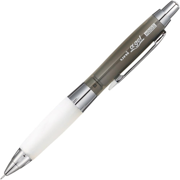 Uni Alpha-Gel Shaker Mechanical Pencil with Firm Grip 0.5mm, Chrome Black