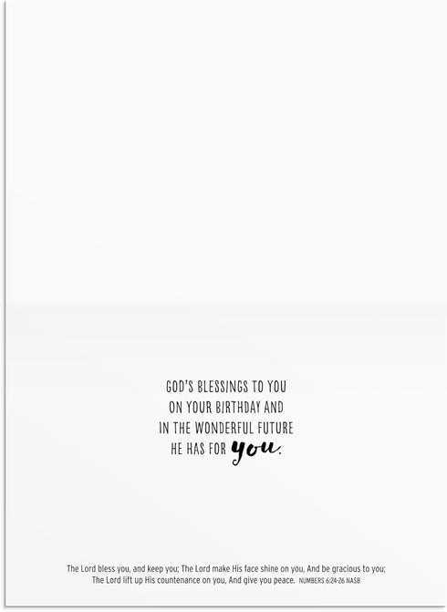 DaySpring - Tony Evans - You Were Made for a Purpose, 12 Birthday Boxed Cards & Envelopes, 4 Design Assortment with