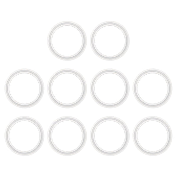 PATIKIL 10pcs Tri Clamps Gasket, 64mm OD 48mm ID Sanitary TC Tri