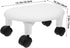 Portable Swivel Step Stool with Silent Wheels - Ideal Foot Rest for Home and Office