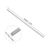 uxcell 5pcs Round Steel Metal Rods, 1.7mm x 100mm High Speed Steel (HSS) Lathe Bar Stock Tool, for Shaft Gear Drill Lathes Boring Machine Turning Miniature DIY Craft