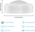 Lilampts Dimmer (6 Pack LED Puck Lights with Remote Control, Wireless Under Cabinet Lighting,Color Changing Lights