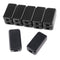 YXQ Power Project Enclosure Case, 40mmx20mmx11mm, Waterproof Junction Box, Plastic Black, 12-Pack
