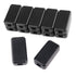 YXQ Power Project Enclosure Case, 40mmx20mmx11mm, Waterproof Junction Box, Plastic Black, 12-Pack