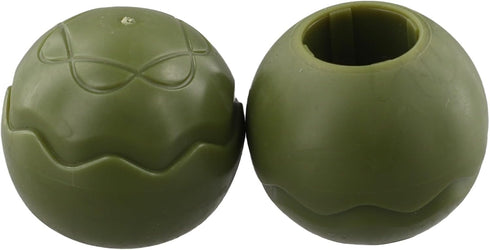 Tidevib 13-16mm 4-Pack Camping Chair Foot Pads Anti-Sink Spherical Leg Covers Non-Slip Wear-Resistant Plastic Design