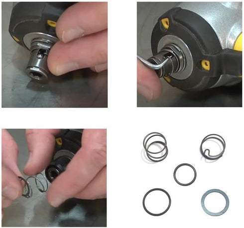 2 SET N078434 N089668 Spring Kits - Steel Ball, Fit DCF885 DCF886, Impact Driver Spring Kit