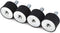 DS. DISTINCTIVE STYLE Rubber Shock Absorber Set of 4 Rubber Isolator Mounts M8 for Car Boat Anti Vibration