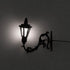 1.10In Set 5 Yardwe Miniature Wall Lamp Model Tiny Wall Mounted Lamp for Dollhouse Mini House Decorations DIY Scene