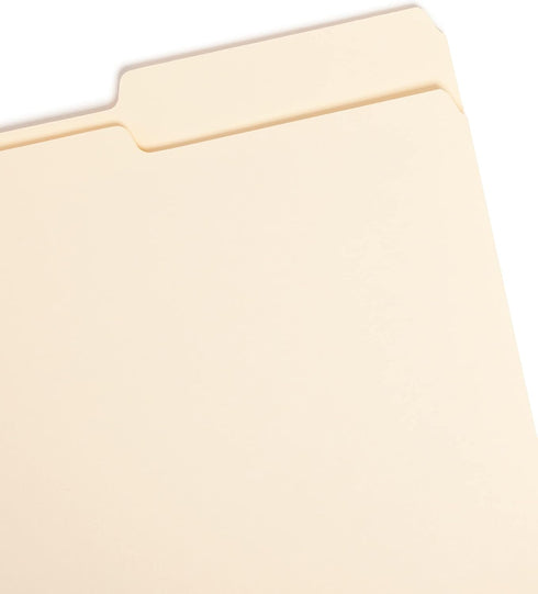 Smead File Folder, 1/3-Cut Tab, Right Position, Legal Size, 100 per Box