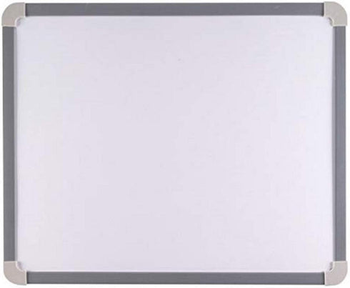 School Smart Magnetic Dry Erase Board, Small, 17-1/4 x 14-1/2 Inches, Aluminum Frame