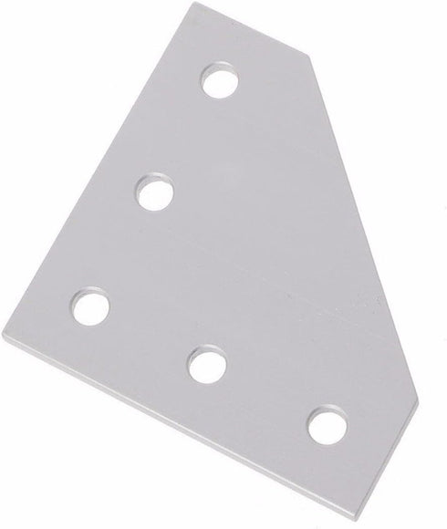 2020 Series L Shape Joint Plate Bracket Kit - 4pcs Joint Plate, 20pcs M5 T-Slot Nuts, 20pcs M5x8mm Screws