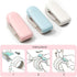 Washi Tape Cutter Set of 3 - Mini Tape Dispenser, Portable Handy Masking Tape Cutting Tool for Home Office