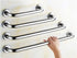 GANFANREN 27 Inch, Shower Handle,Shower Grab Bar,Grab Bars Handle Safety Support Hand Rails, Bathroom Grab Bar, Silver