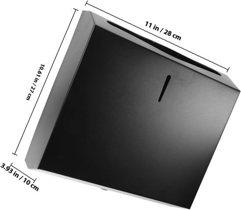 Stainless Steel Bathroom Tissue Holder Paper Towel Dispenser with Strong Adhesive for Home Hotel Toilet Wall Mount Hand
