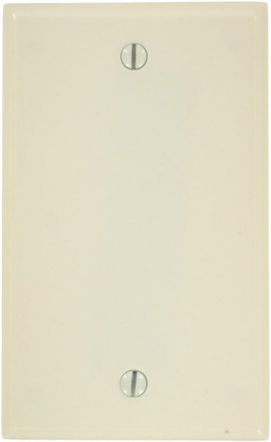 Leviton 000-78014-000 Light Almond 1 Gang Blank Wall Plate