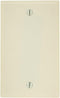 Leviton 000-78014-000 Light Almond 1 Gang Blank Wall Plate