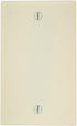 Leviton 000-78014-000 Light Almond 1 Gang Blank Wall Plate