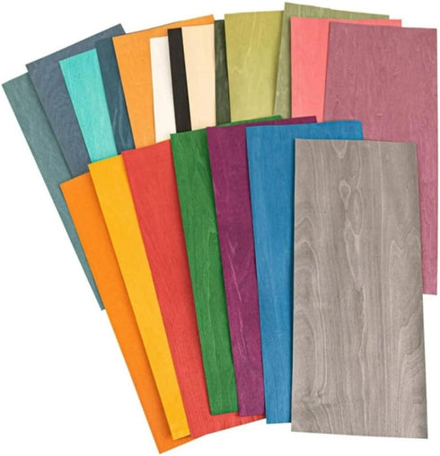 Gumney 7.8719.68in, 0.5mm Natural Dyed Maple Wood Veneer, Thickness Thin Wood Veneer for Skateboard, Fingerboard