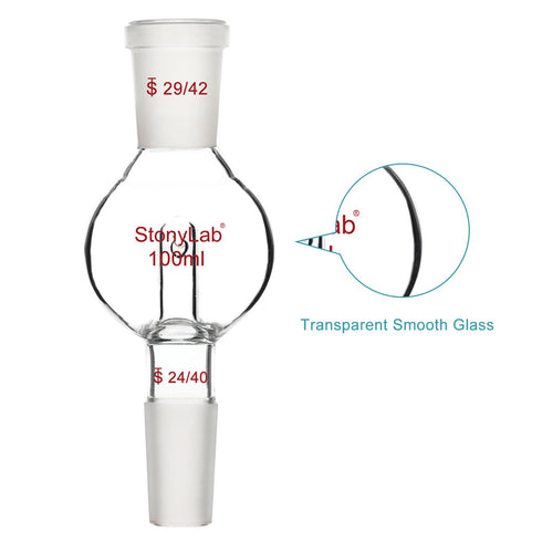 stonylab Rotary Evaporator Bump Trap, Laboratory Rotary Evaporator with 29/42 Joint
