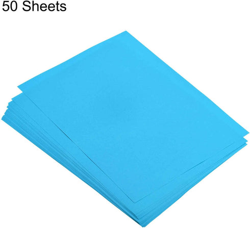 50 16.5 11.7 Inch 80gsm MECCANIXITY Sheets Colored Copy Paper x Printer Paper Pale Blue for Office Printing, Document