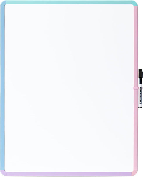 Mr. Pen- Dry Erase Board, 18” x 24” with Black Marker, Colorful Frame, Magnetic Whiteboard for Wall, Dry Erase Boards