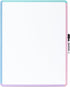 Mr. Pen- Dry Erase Board, 18” x 24” with Black Marker, Colorful Frame, Magnetic Whiteboard for Wall, Dry Erase Boards