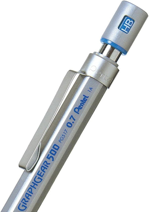 Pentel Graphgear 500 PG517 Mechanical Drafting Pencil, 0.7mm