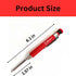 Red Premium EXcraft Metal Mechanical Carpenter Pencil with Built-in Sharpener for Architect Construction Carpentry