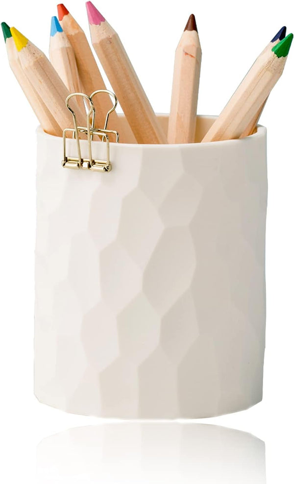 Pen Holder, Nordic Style Silicone Waterproof Pencil Holder for Desk, Minimalist Makeup Organizer for Home, Kids, School