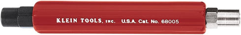 Klein Tools 68005 Wrench, Made in USA, High Impact Can Wrench with 7/16-Inch and 3/8-Inch Hex Sockets