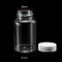 uxcell 5 Pcs Plastic Lab Chemical Reagent Bottle, 200ml/6.8oz Wide Mouth Liquid Storage Container