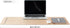 Dual Sided Leather Desk Mat - Waterproof Desk Pad for Office and Home - Desk Organization and Accessories - Ideal for Large Mouse Pad and Desk Mats on Top of Desks(Apricot+Orange,36"x 17") by HOMIEAZICOZI