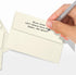 LUXPaper 4Bar A1 Invitation Envelopes, Peel & Press, 3 5/8" x 5 1/8", Natural Linen, 80lb Text, 50 Qty
