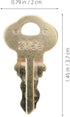 5Pcs 2055 Towel Dispenser Keys Replacement for Bathroom Napkin Paper Towel Holder Lock Metal Security Accessories
