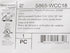Legrand Pass & Seymour S865WCC18 250W 250V Medium Base A26 Lampholder, White, Plastic, Pull Chain (1 Count)