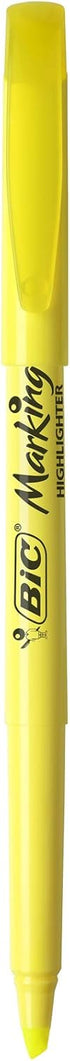 Bic Highlighter Pen Set, Ideal for Home, Office, and School, Assorted Colours, Pack of 5
