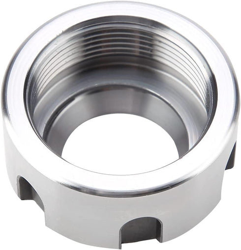 ER25 Clamping Nuts, Metal Collet Nut Chuck Holder for Lathe Machine Tools, M32 1.5-White