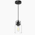 47Inches E26 Bulbs 1 Pack hansang Pendant Lights Kitchen Island, Modern Black Pendant Light Fixture, Kitchen Ceiling