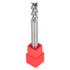 Carbide Alu-Power Square End Mill, 3 Flute, 1/4 Inch, 45 Degree Helix, Tungsten Steel