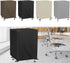 CNANRNANC 420D 72x46x102cm(Coffee) for MEDIA Cart Cover Oxford Waterproof Dustproof AV Equipment Protective Cover