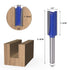 Yakamoz Industrial Grade 4Pcs 1/4" Shank Straight Dado Router Bit Set, Wood Milling Cutter Tools