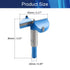 Forstner Drill Bit 55mm Carbide Woodworking Hole Saw, Wood Drilling Cutter Boring Drill Bits with Hex Handle for Wood