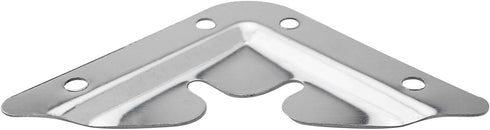 JCBIZ 4PC Wall Mounted Concealed Hooks with Triangular Plugs Mirror Mounting Plates Picture Frame Clips Picture Frame