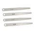 Feeler Gauge PZRT 2pcs 0.1mm and 2pcs 0.2mm Metric Thickness Measuring Tool Kit