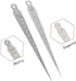Mesee Taper Gage: 1-15mm Stainless Steel Taper Welding Gauge for Tapering Measurement